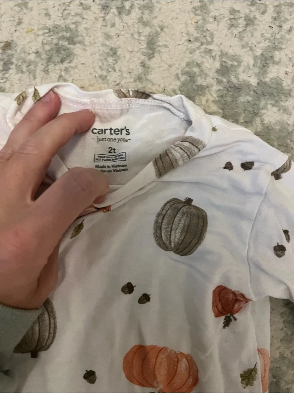 Carter’s Comfy Soft Two-Piece Pajamas-Set Fall Pumpkins Koalas